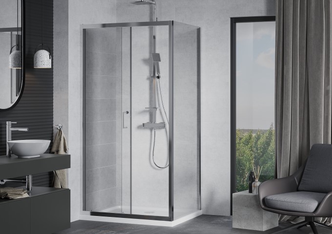Wall-mounted Bathtub Systems Chrome